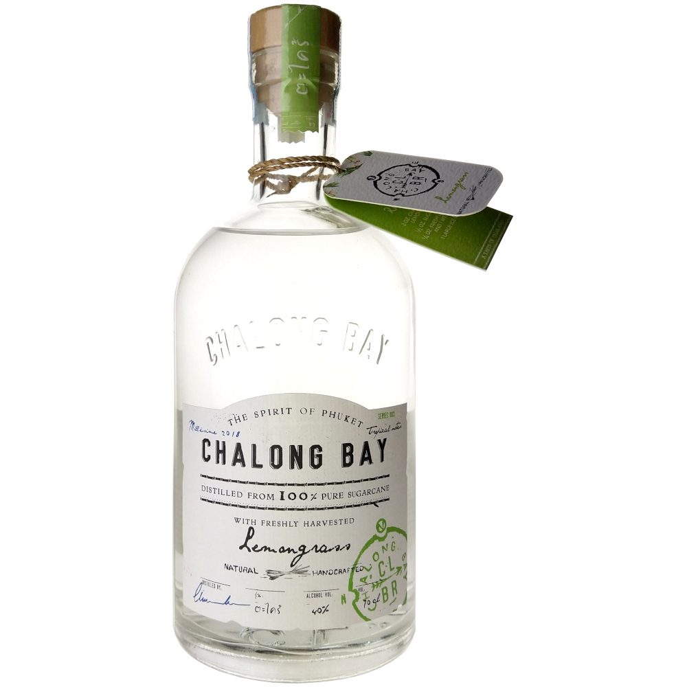 Chalong Bay Lemongrass Rhum blanc de Thaïlande